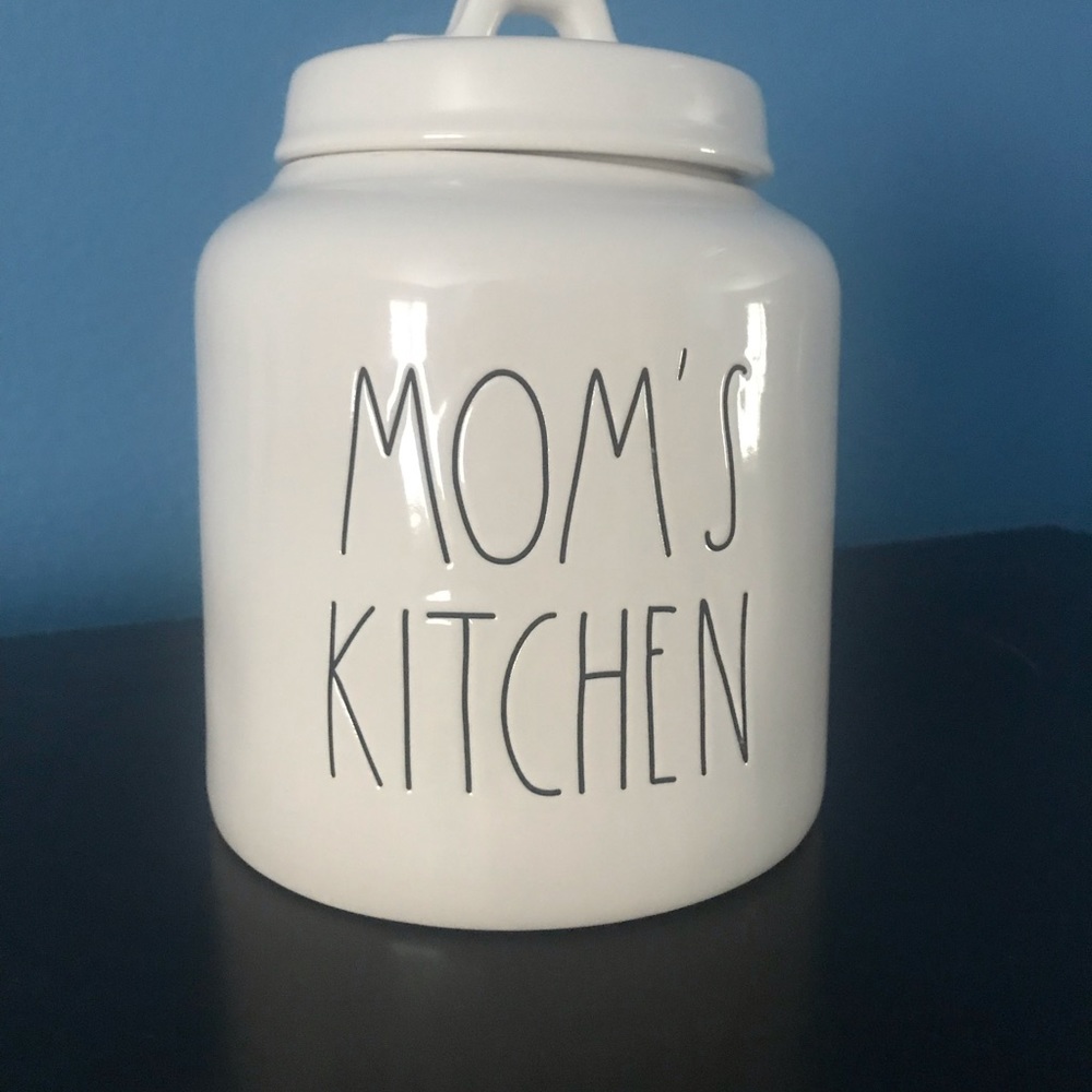 Rae Dunn Mom’s Kitchen Ceramic Cookie Jar
